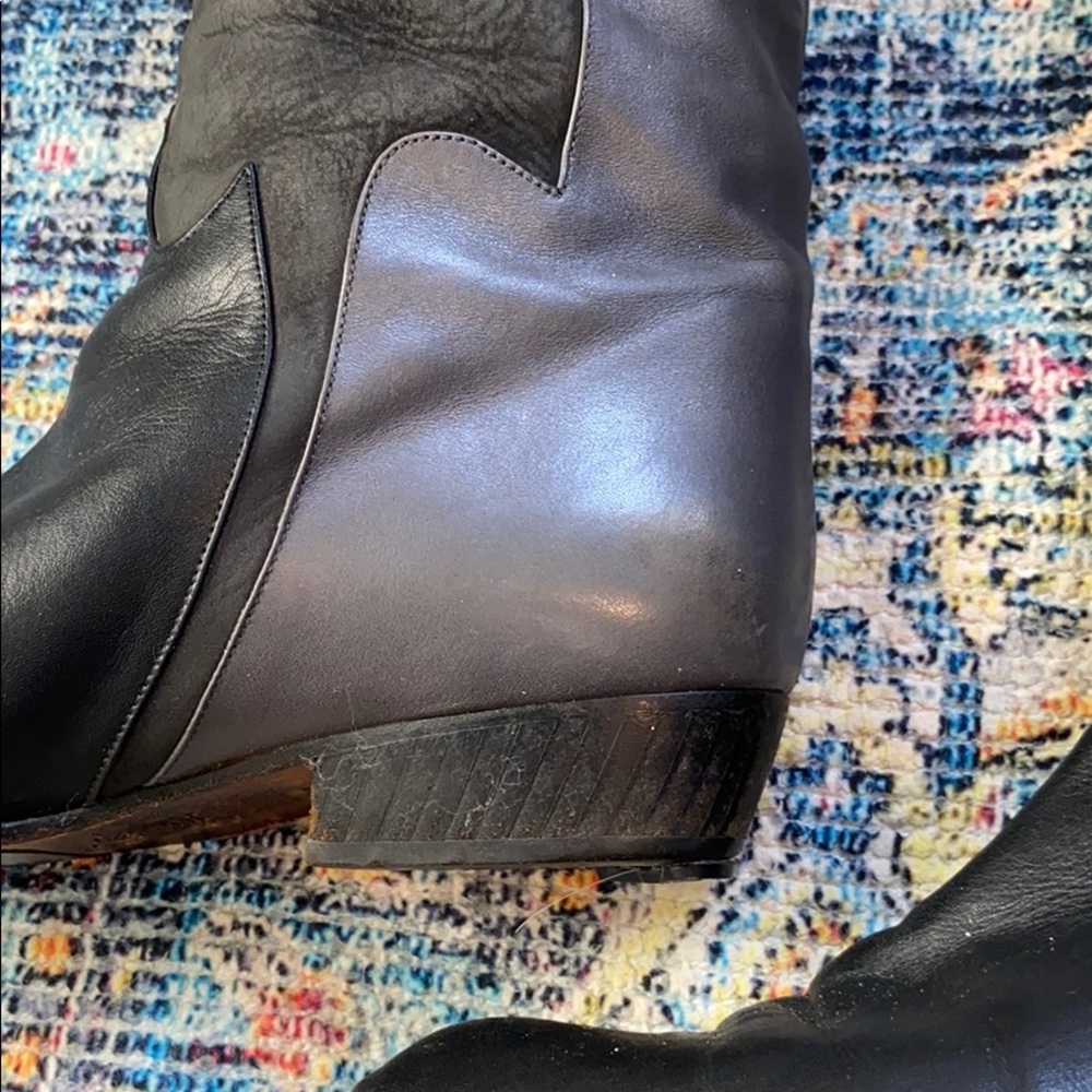 VINTAGE VERO CUOIO ITALIAN LEATHER BOOT - Picture 3 of 14